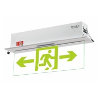 集电集控防火塑料面板水晶吊牌标志灯（嵌顶）